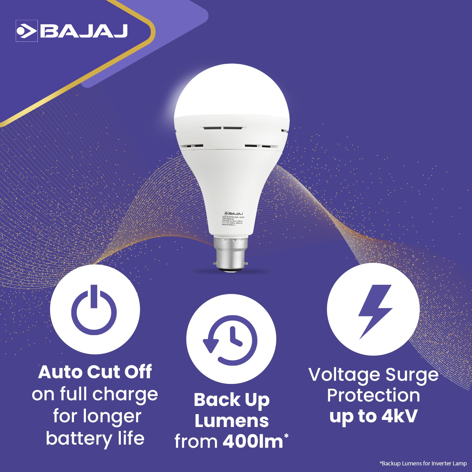 LEDZ INVERTER LAMP CDL B22