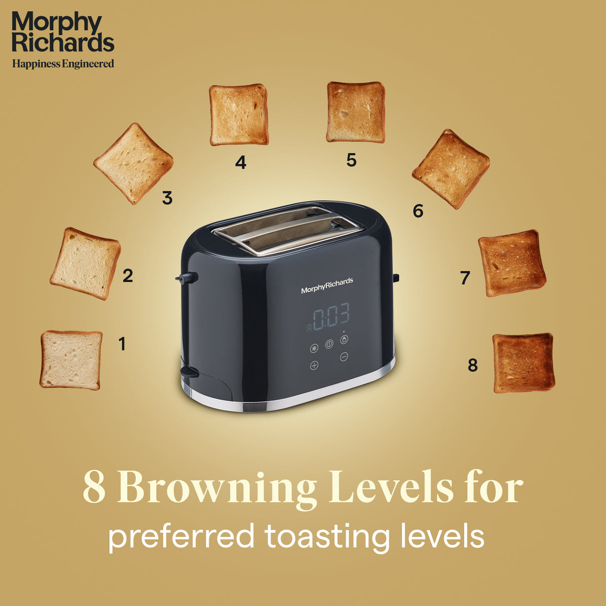 Windsor Series Digital Pop-up Toaster