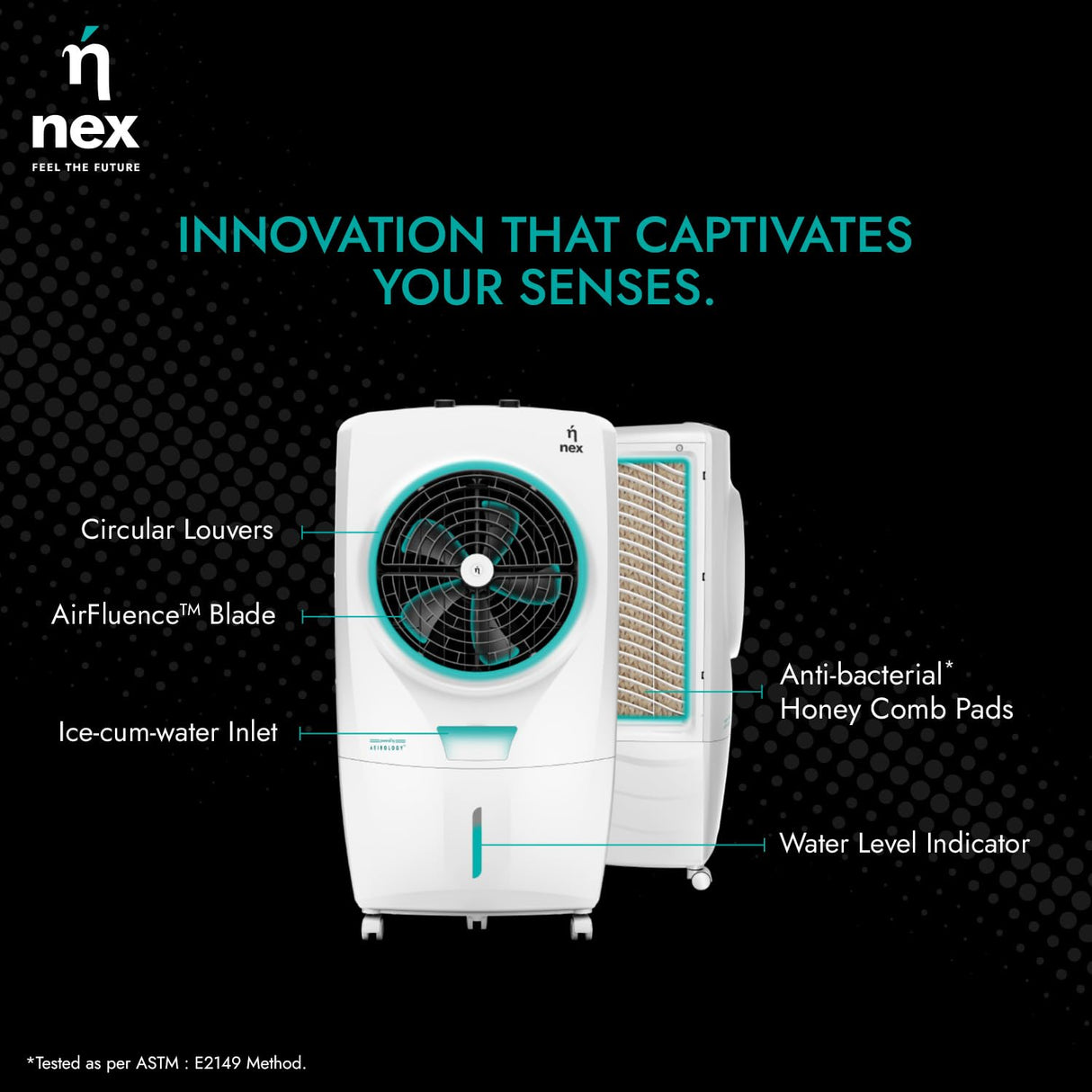 NEX DAC D2 75L DESERT COOLER