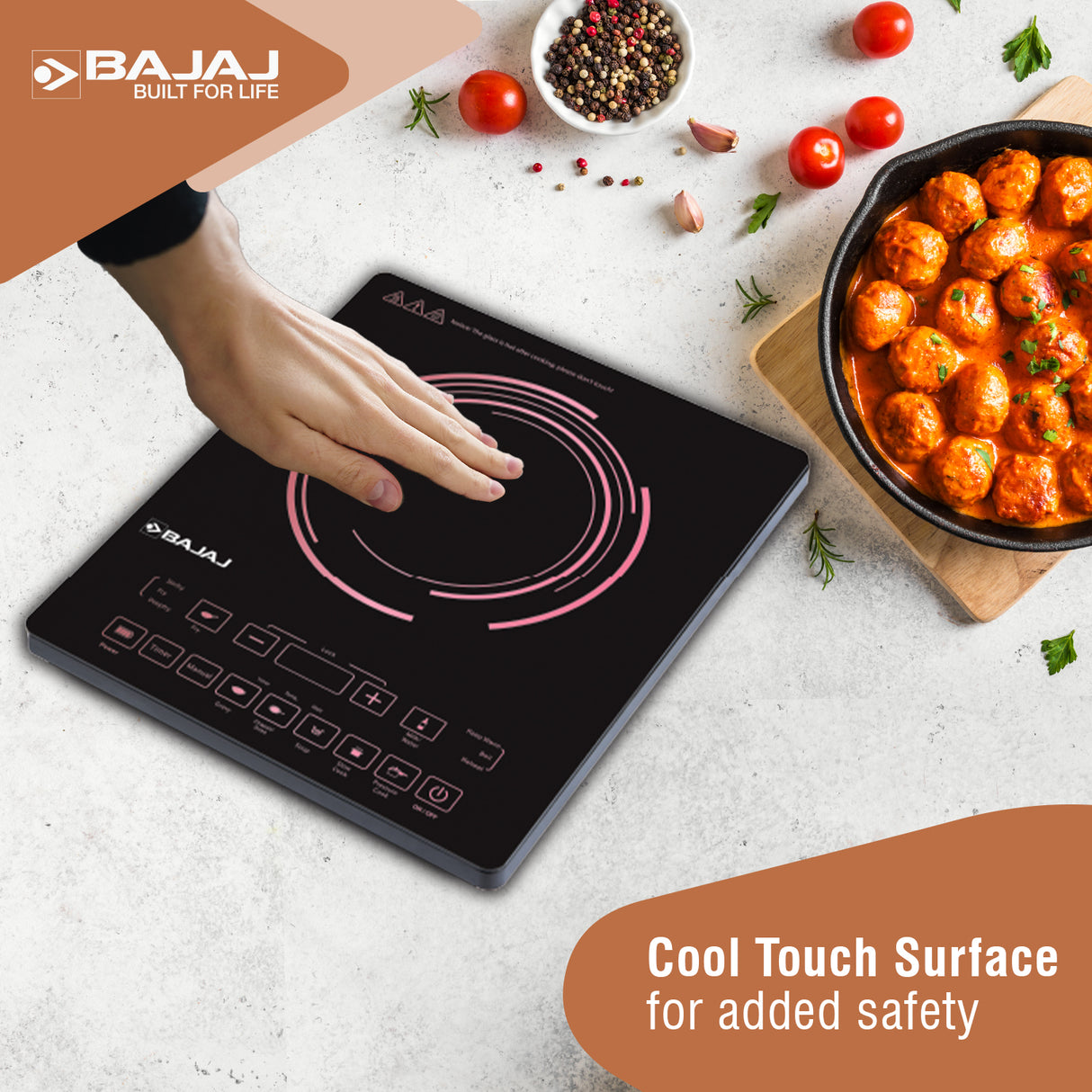 Bajaj ICX 200FP 2000W Induction Stove