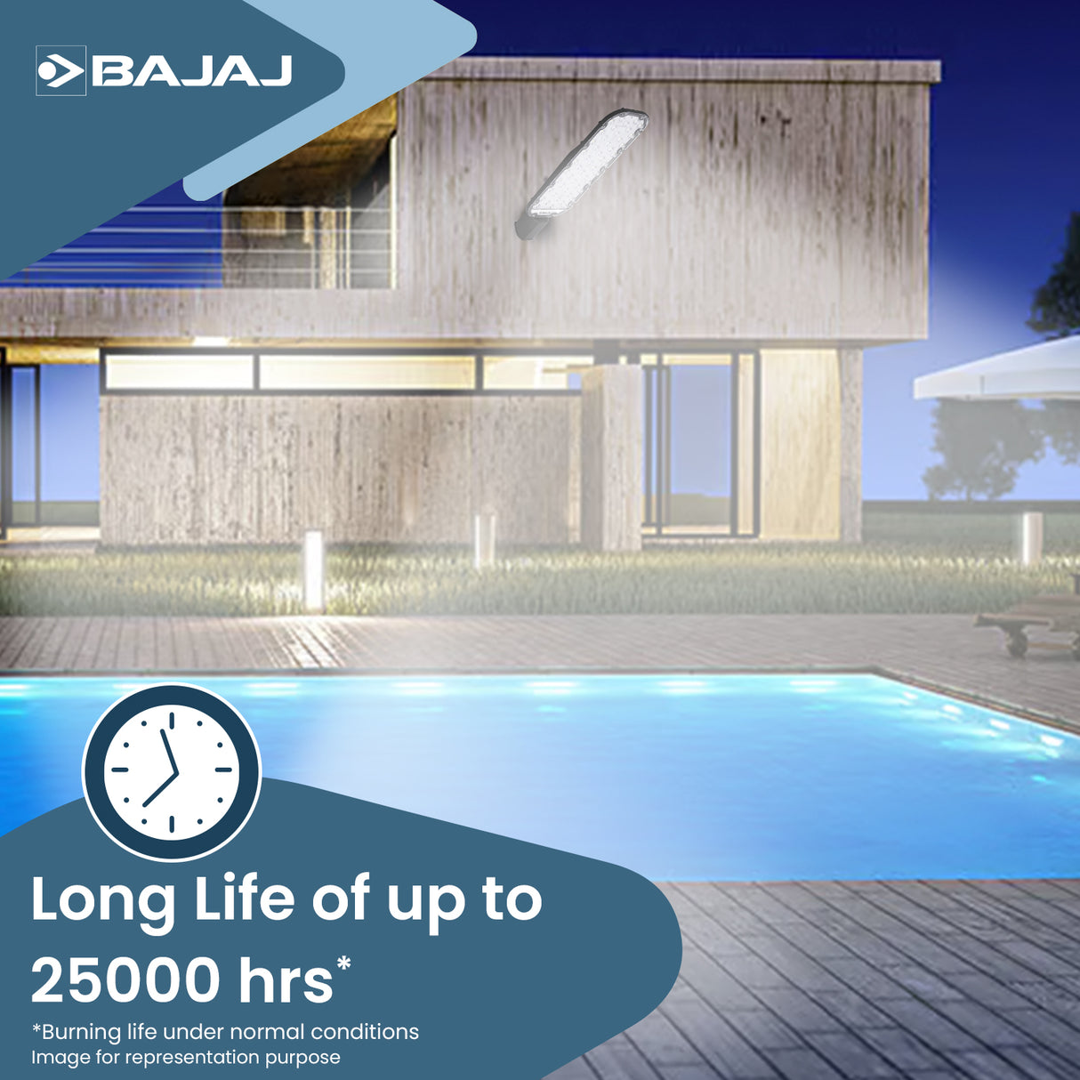 BAJAJ ROBUSTA LED FLOOD LIGHT CCT