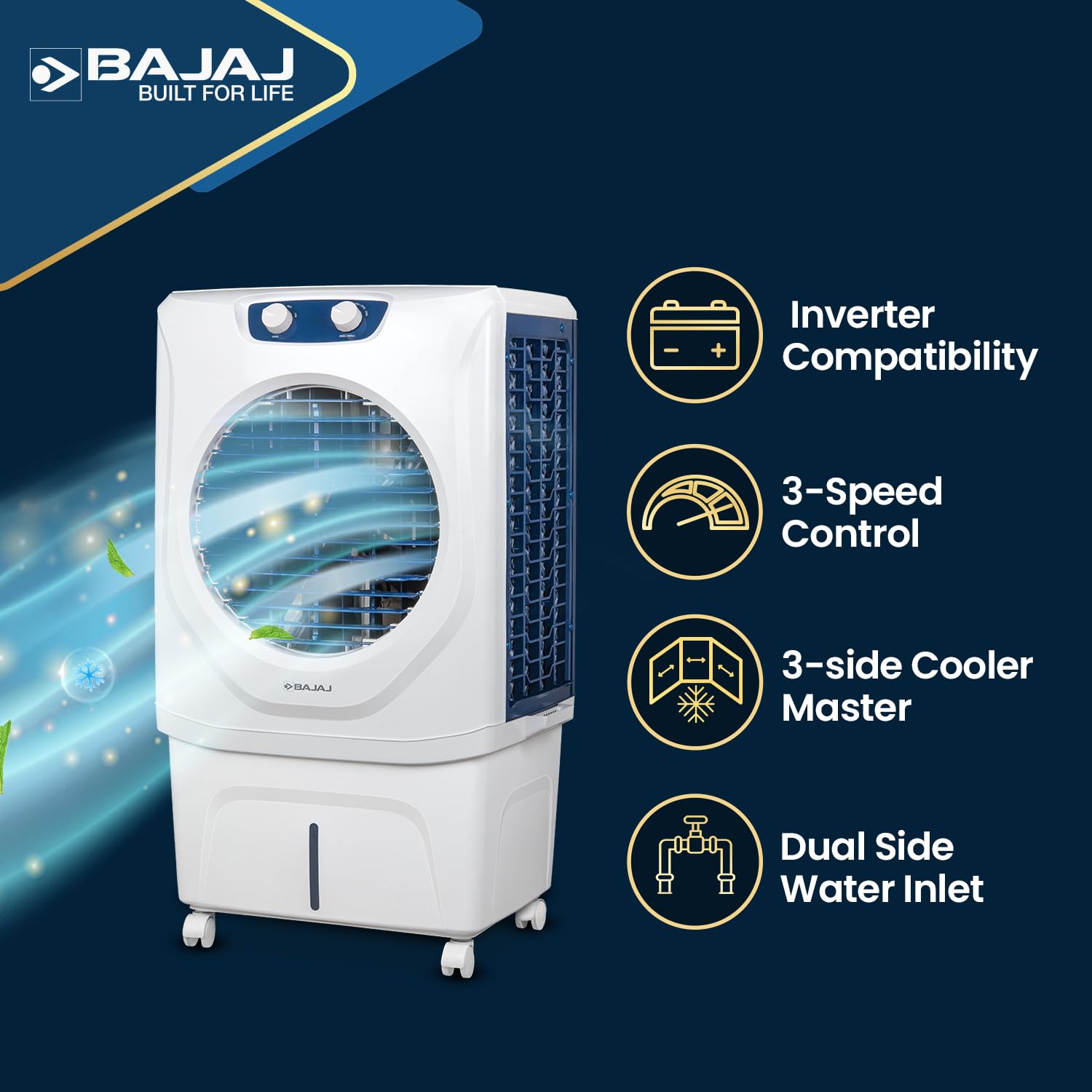 Bajaj Shield Series Velar 70