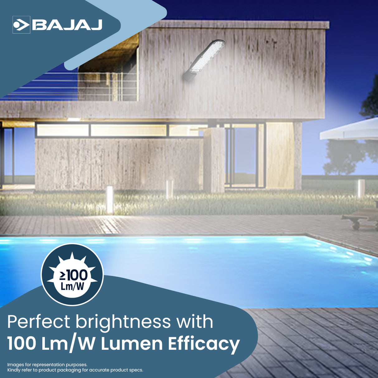 BAJAJ ROBUSTA LED FLOOD LIGHT CCT