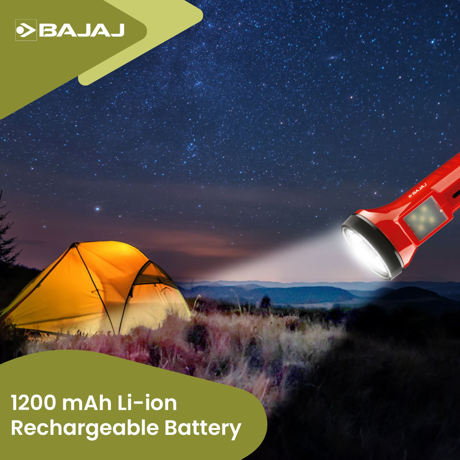 RAFTAAR DUO LED RC TORCH