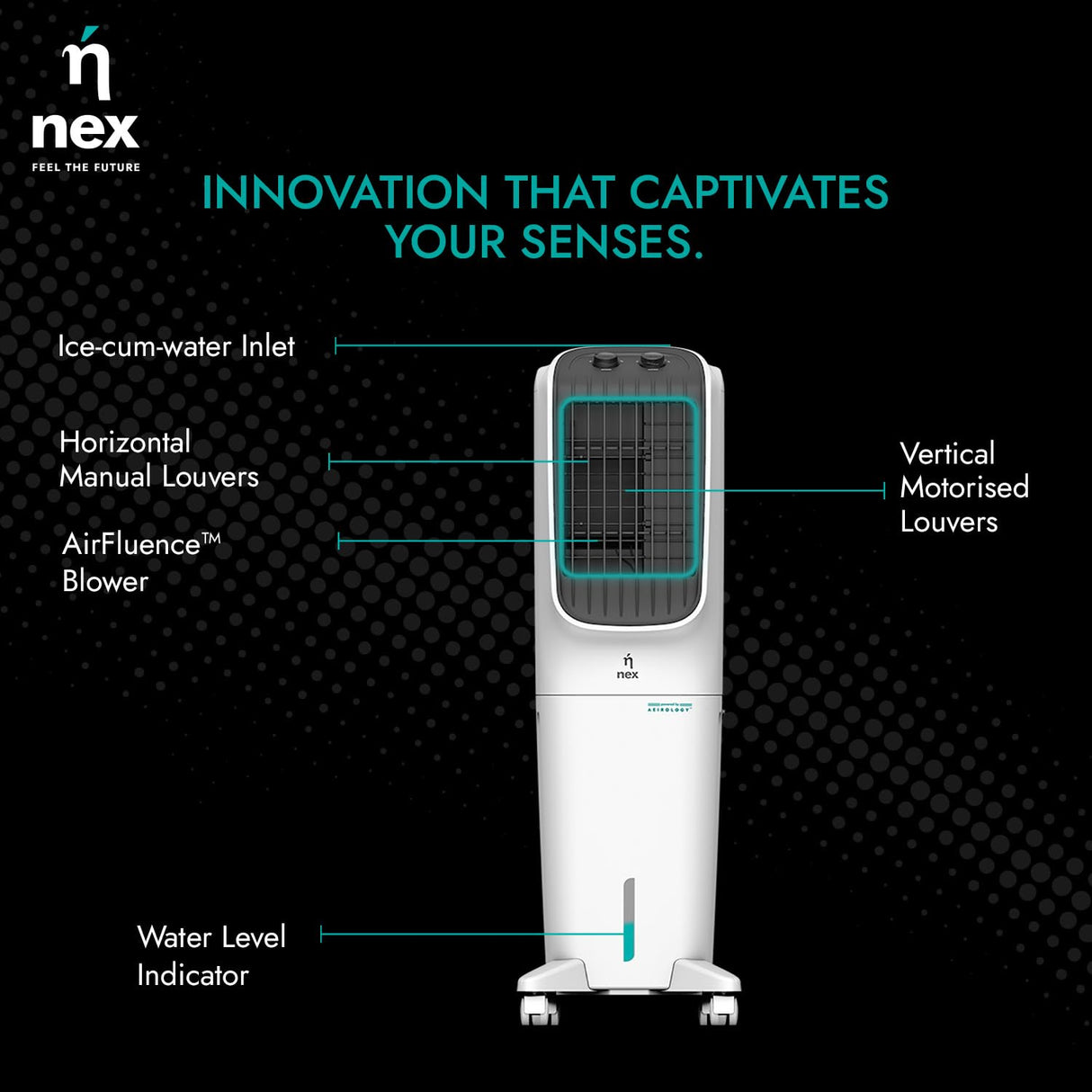 NEX TAC T1 40L Tower Cooler