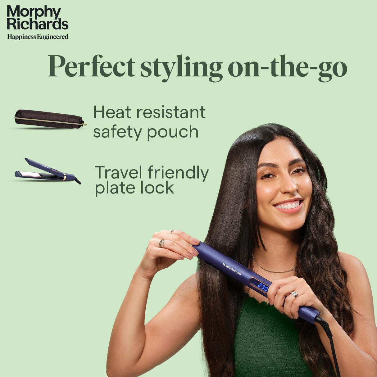 Morphy Richards KeraFlow HS3511 Keratin and Ionic Hair Straightener