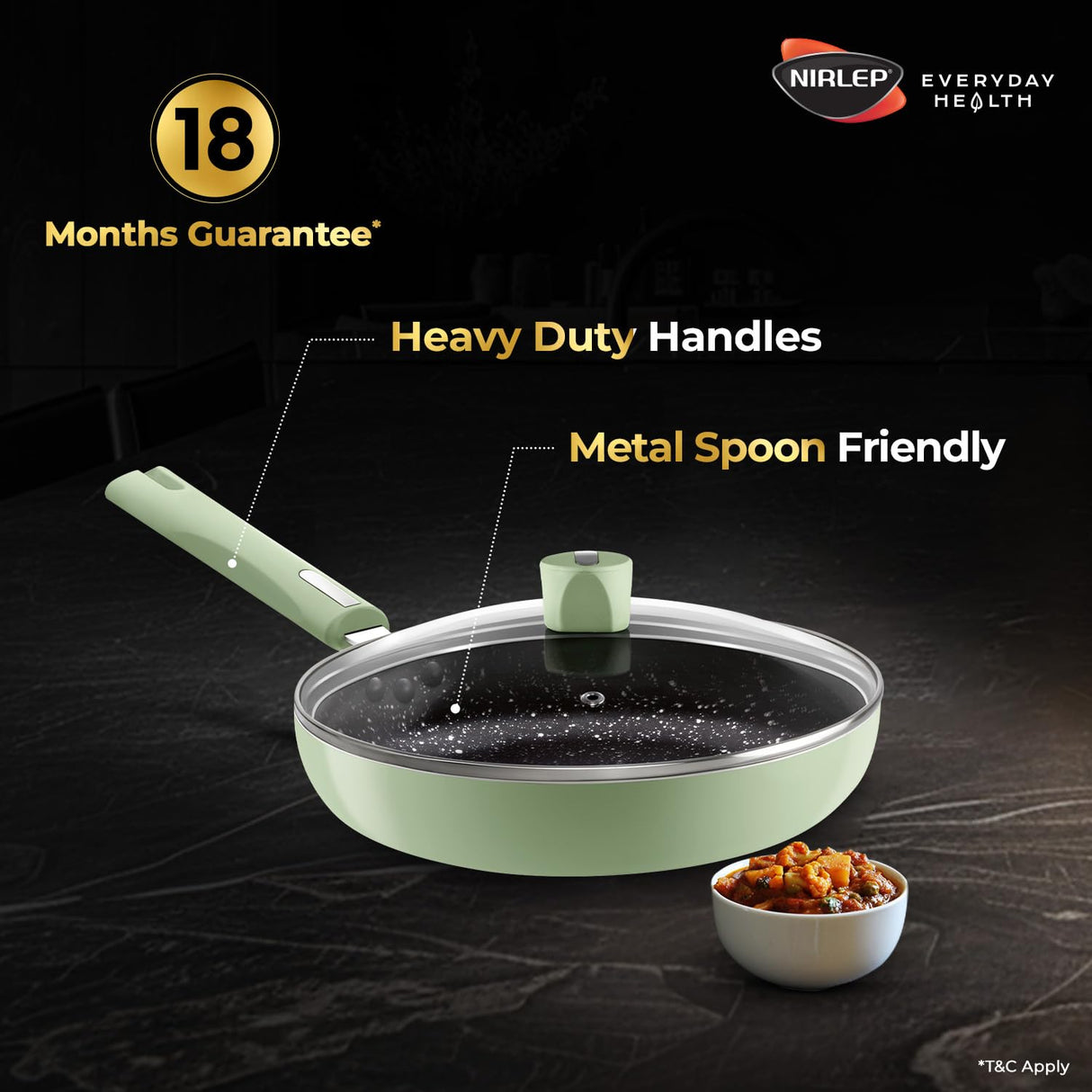 Nutrihealth Pro Non Stick Aluminium Fry Pan