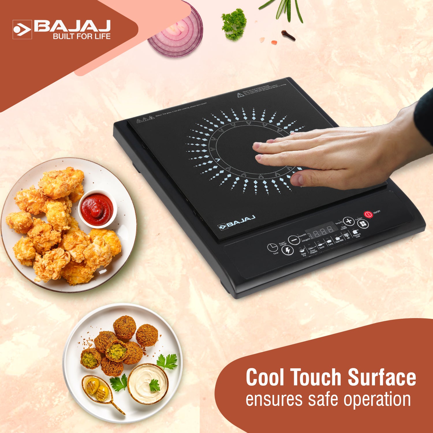 Bajaj Splendid 120TS 1200W Induction Stove