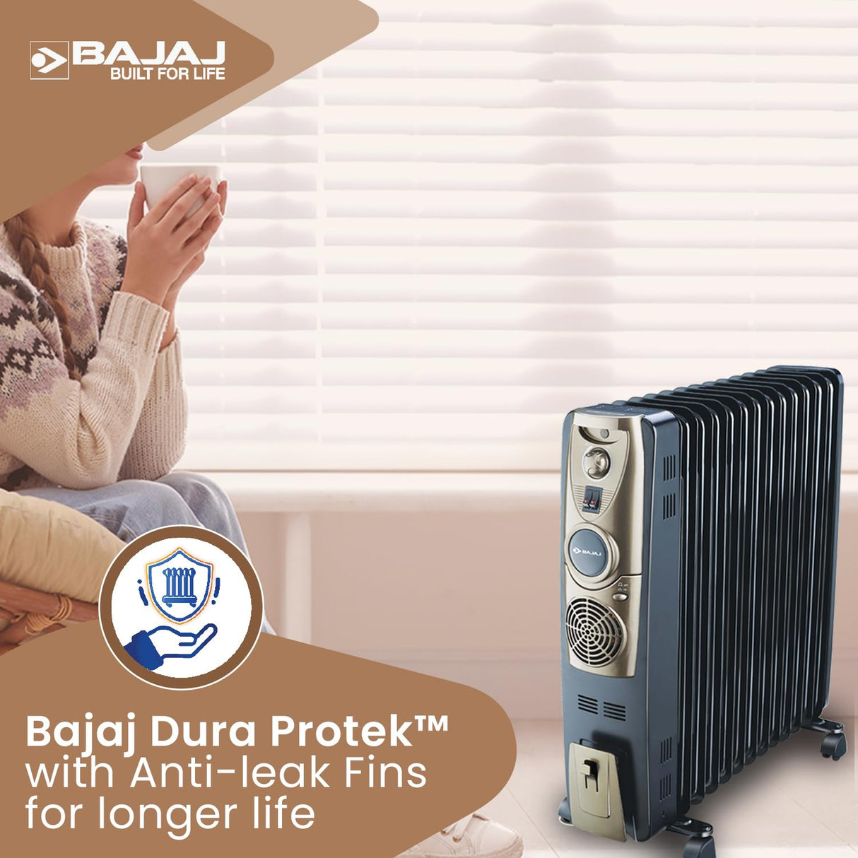 Bajaj Majesty RH Plus OFR Room Heater