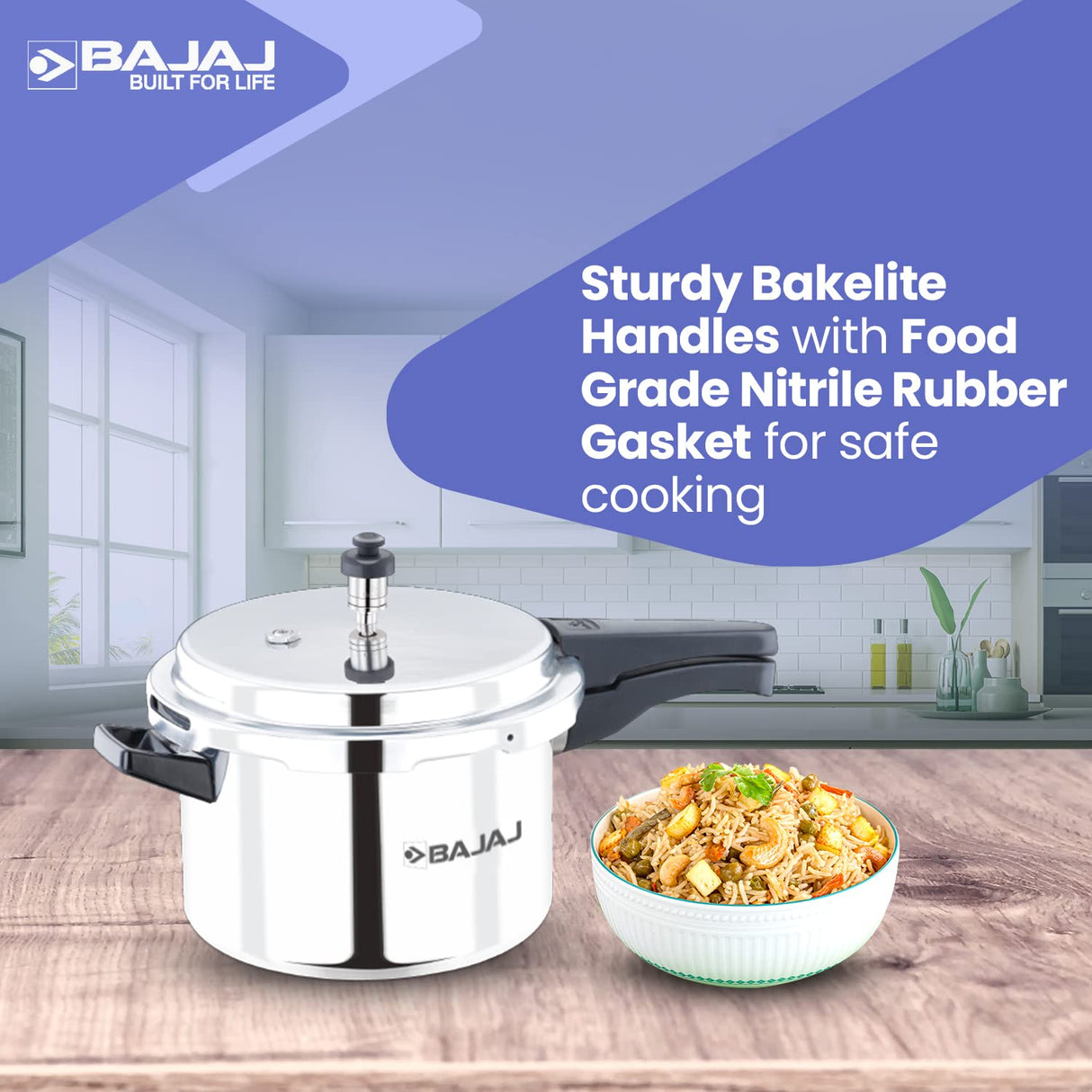 Outer Lid Stainless Steel Pressure Cooker