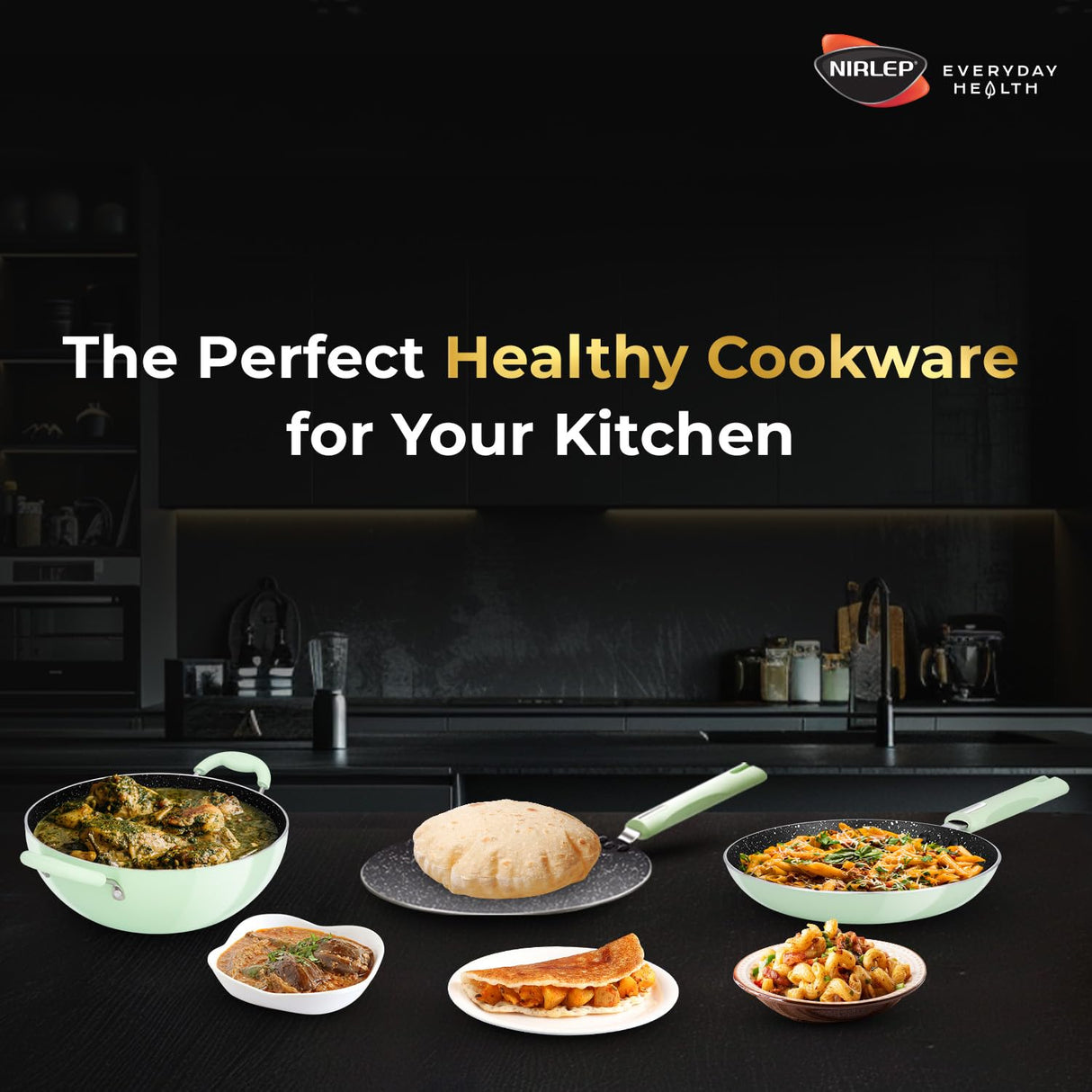 Nutrihealth Pro Non Stick Aluminium Induction Gift Set