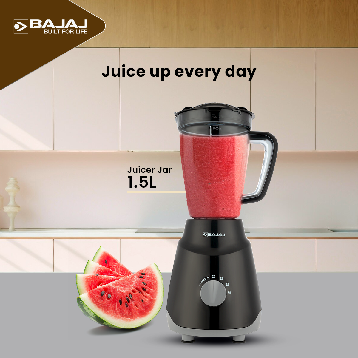 Bajaj Rex Ninja Series 4 Jar 500W Mixer Grinder