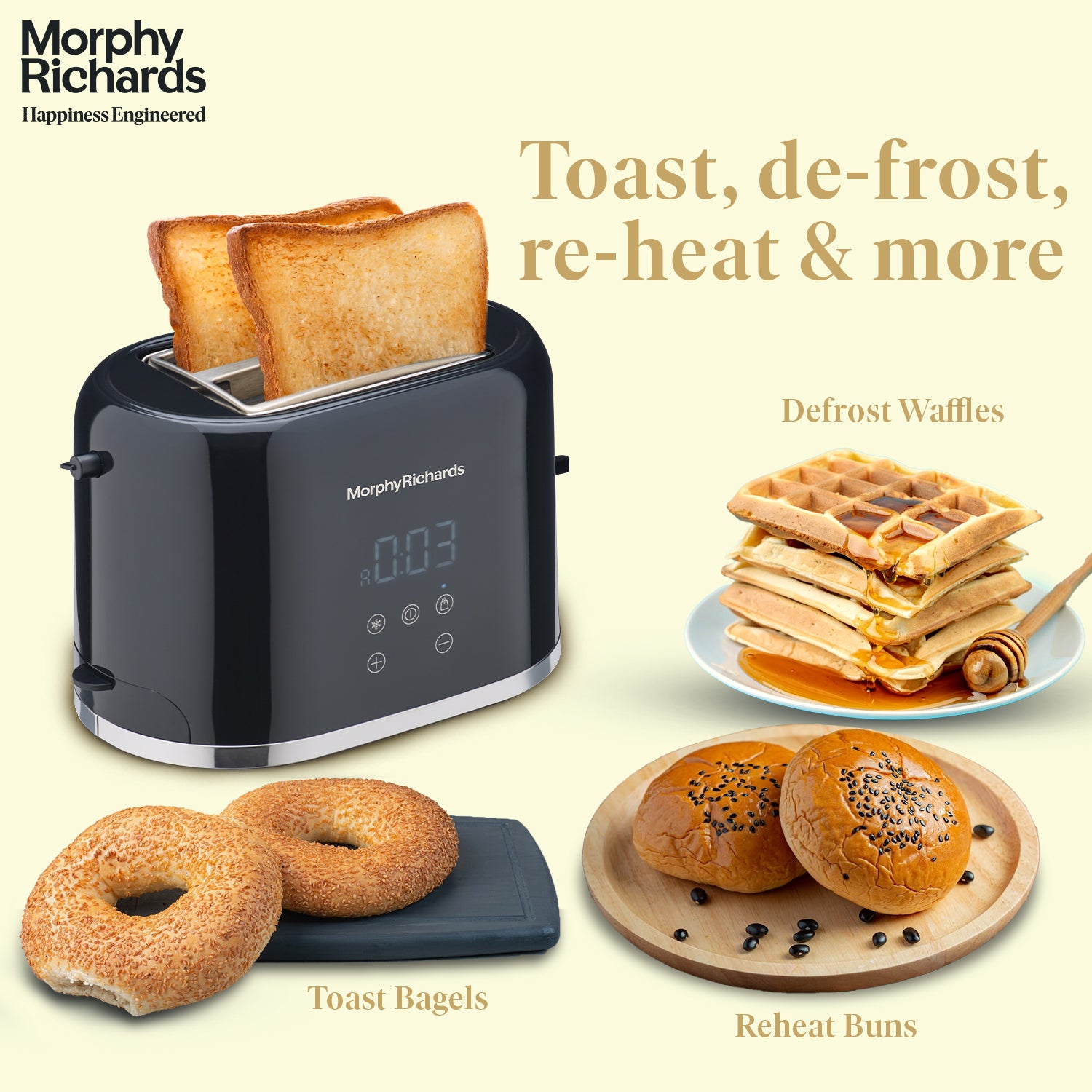Windsor Series Digital Pop-up Toaster