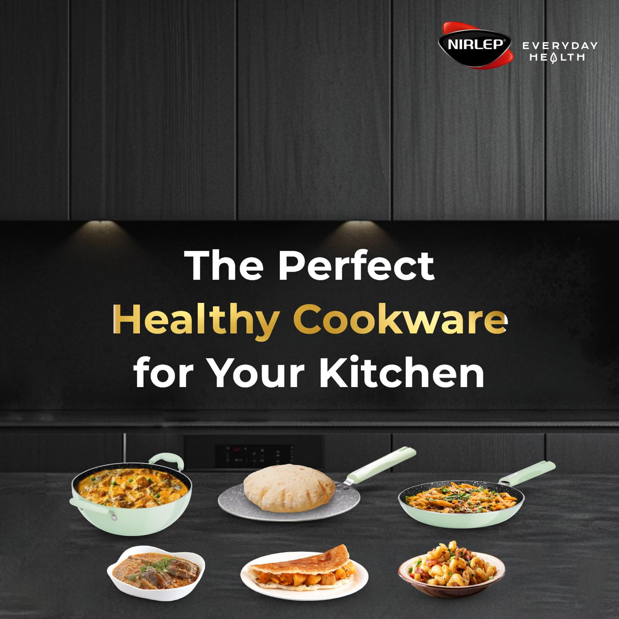 Nutrihealth Pro  Non Stick Aluminium Induction Flat Griddle