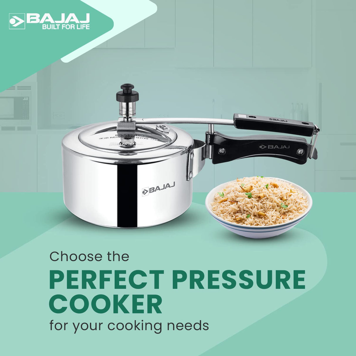 Inner Lid Aluminium Pressure Cooker