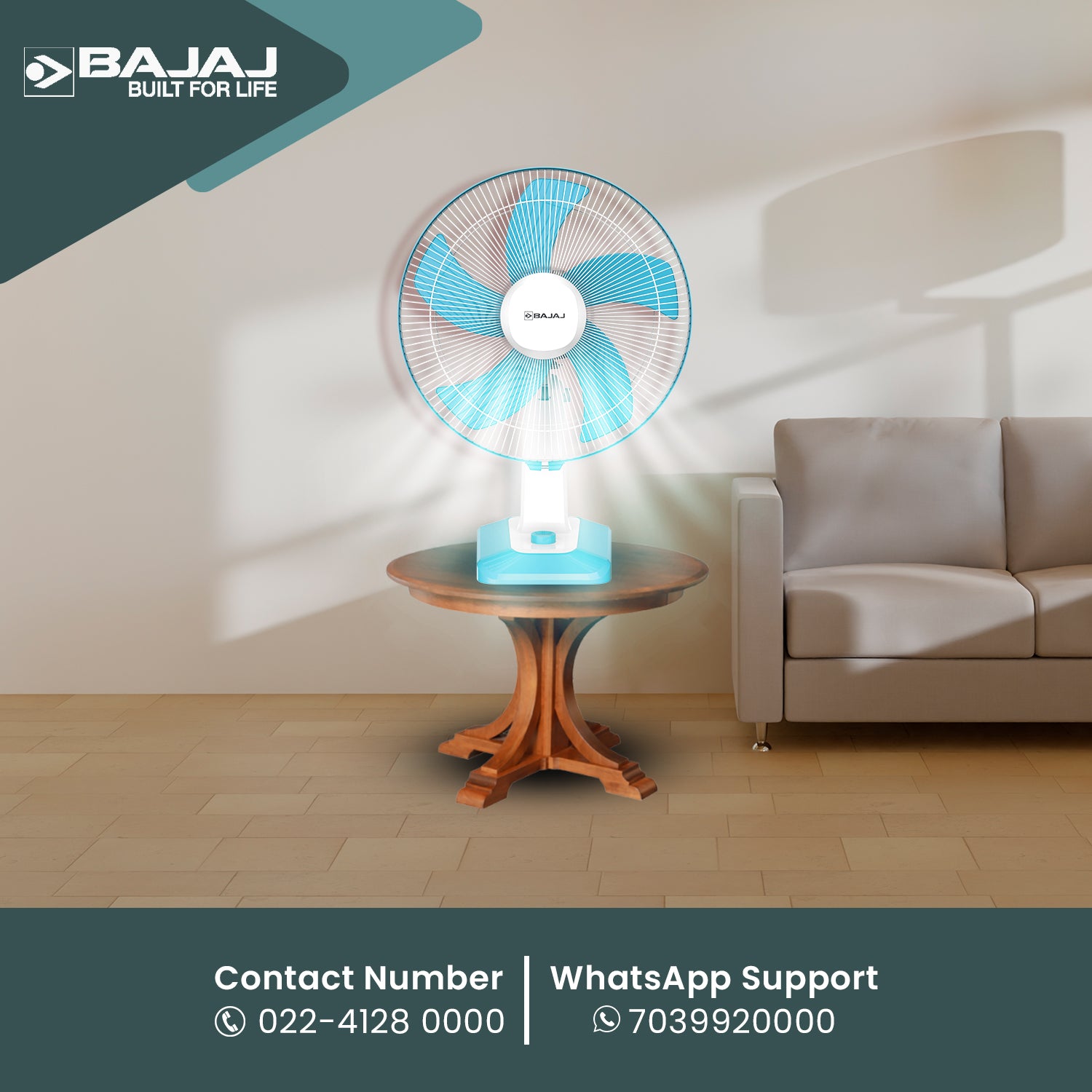 Penta Robusto 400mm Table Fan