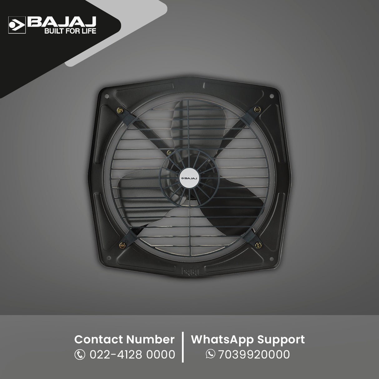 Bahar 225 mm Domestic Exhaust Fan