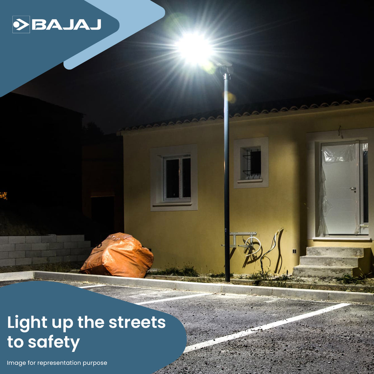 BAJAJ ROBUSTA LED FLOOD LIGHT CCT