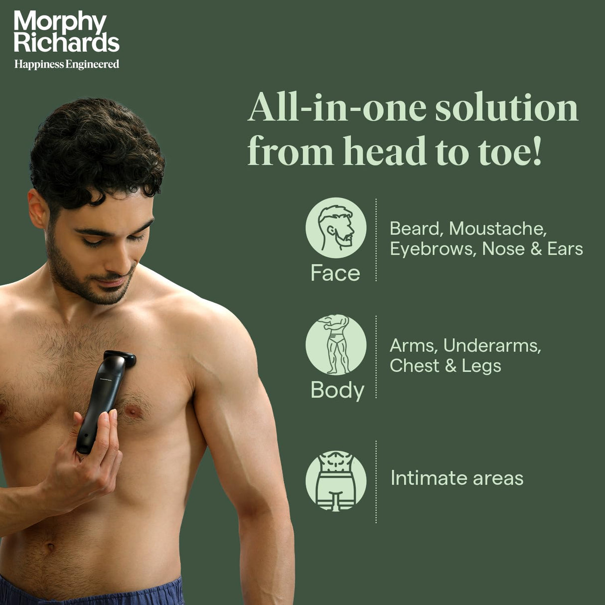 Morphy Richards Kingsman Pro 12-in-1 Body Groomer