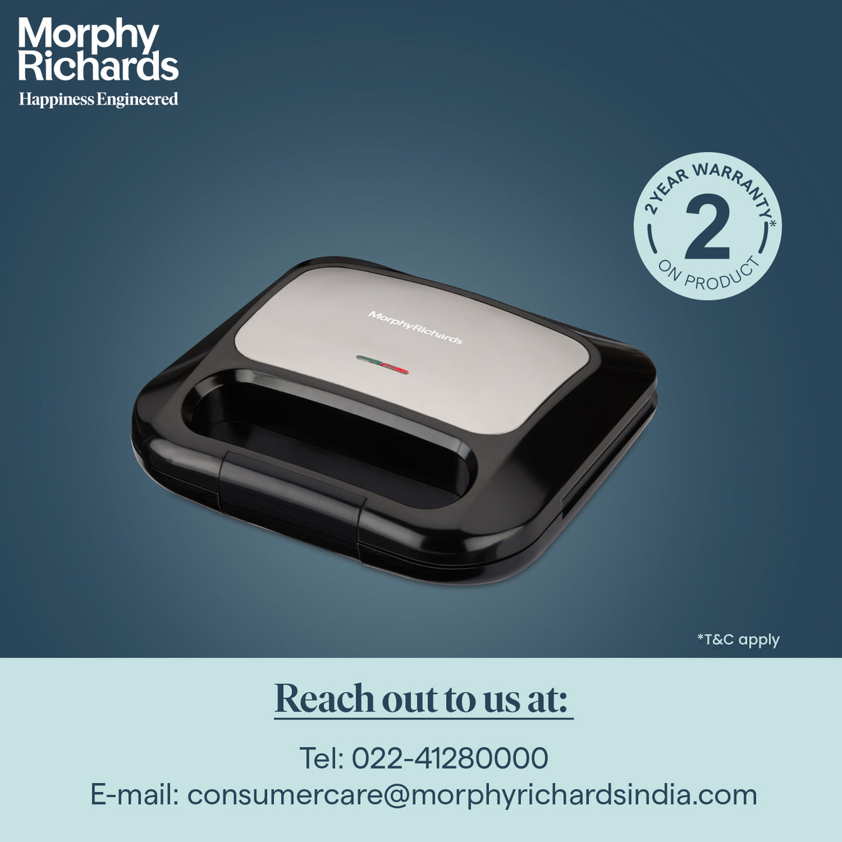 Voyager Ultra Sandwich Maker