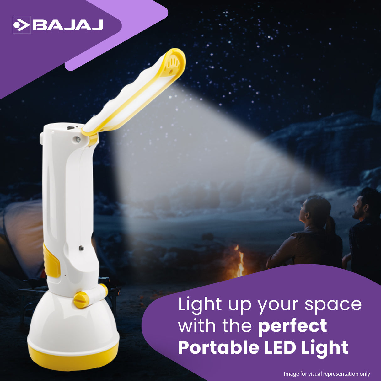 HYPERION RC LED TORCH CUM TABLE LAMP