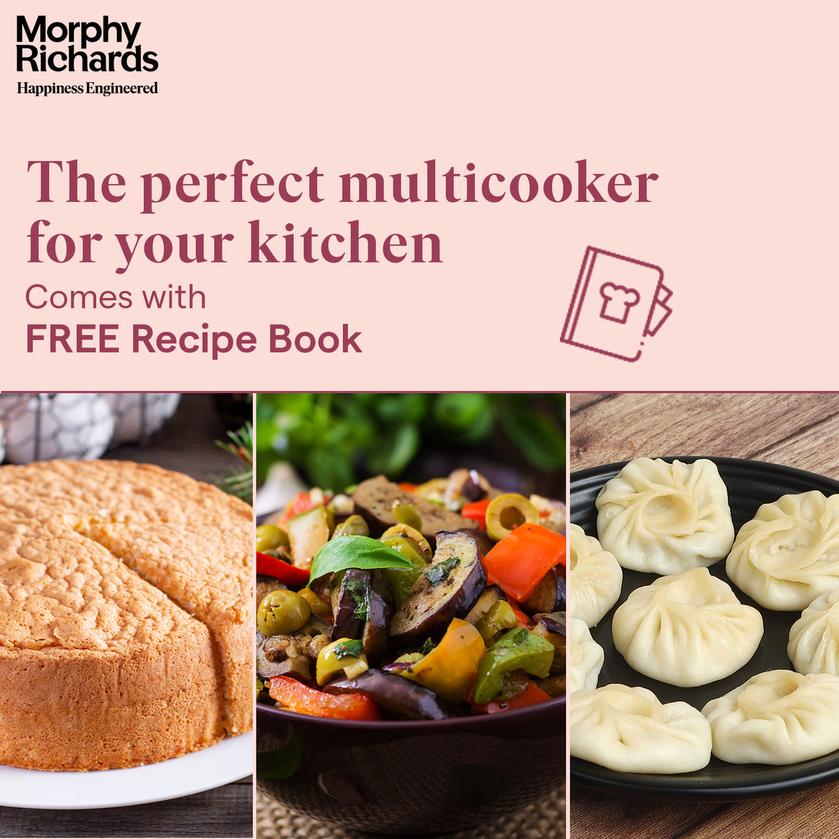 Morphy Richards WizPot Electric Multi Cooker 6L