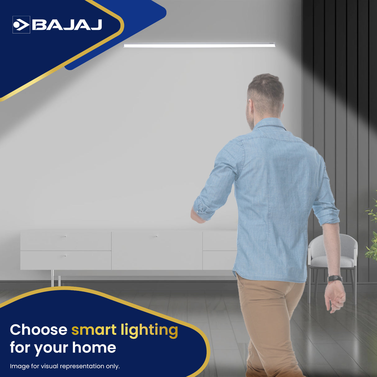 IVORA MOTION SENSOR BATTEN