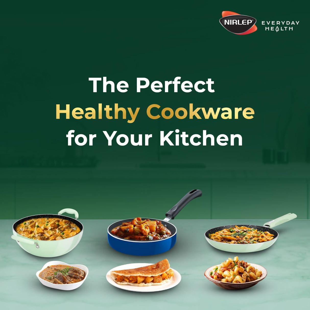 NutriHealth Non Stick Aluminium 2 Minute Fry Pan