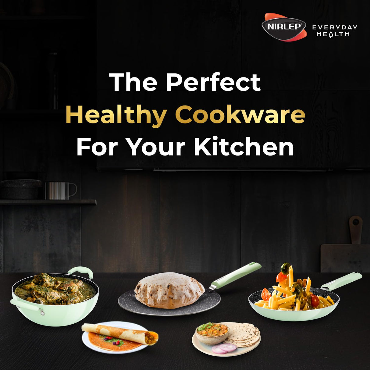 Nutrihealth Pro Non Stick Aluminium Fry Pan