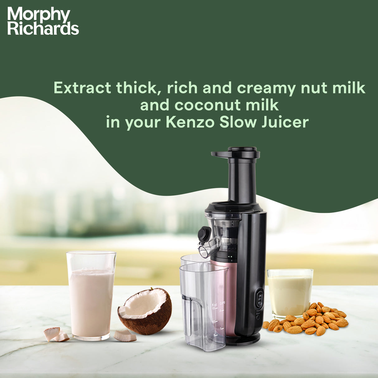Morphy Richards Kenzo Slow Juicer