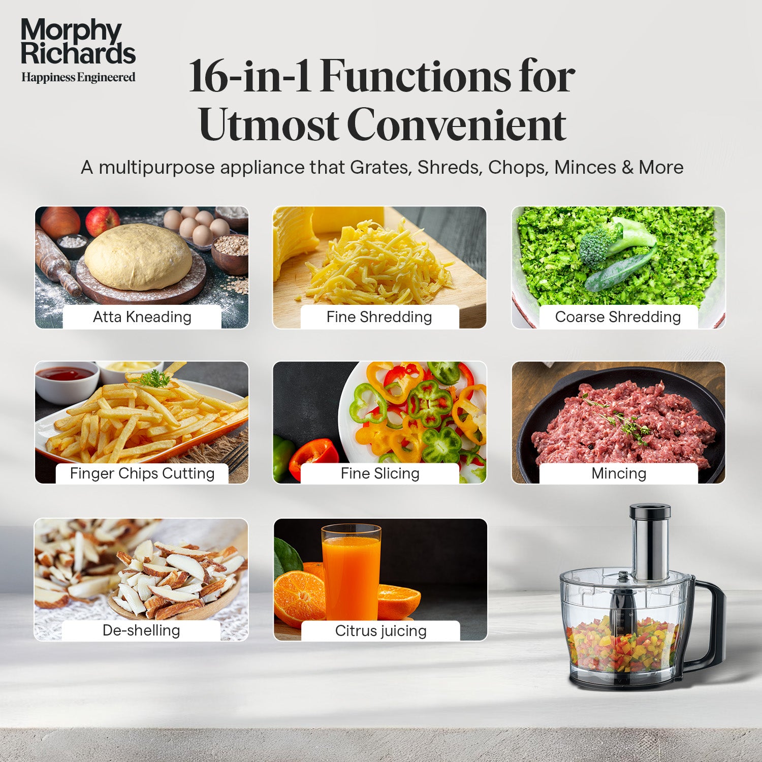 Morphy Richards Icon Superb Food Processor
