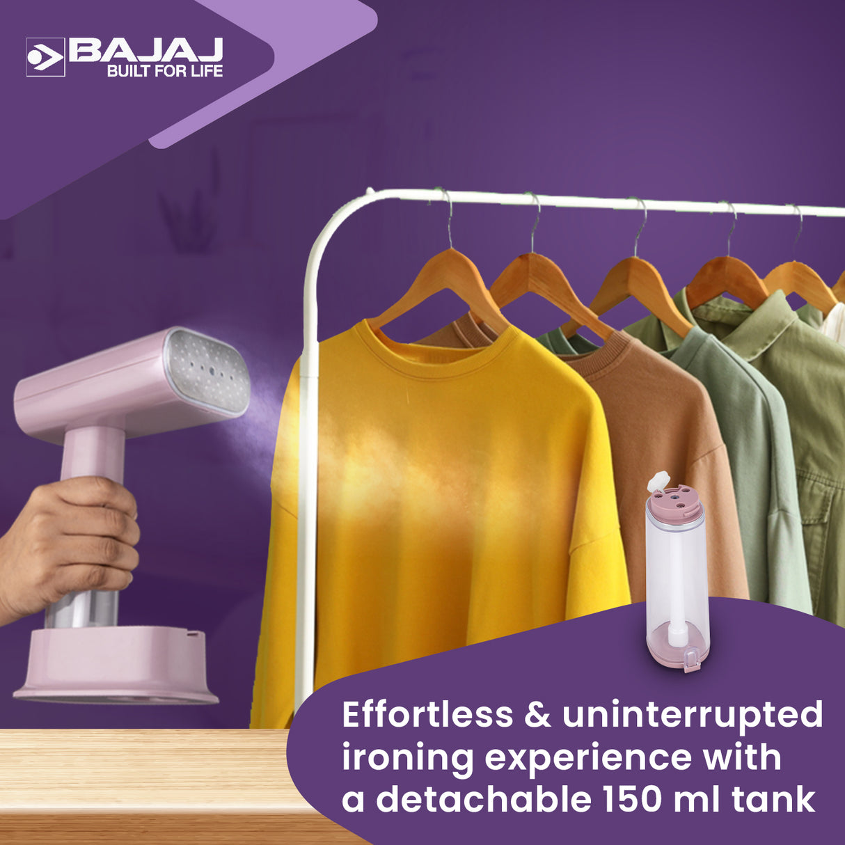 Bajaj Steam Majesty Hand Held