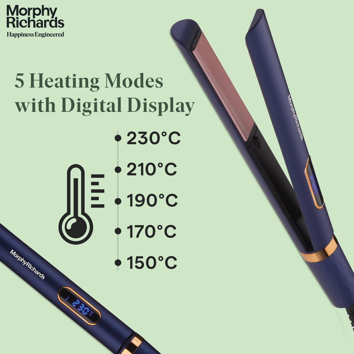 Morphy Richards KeraFlow HS3511 Keratin and Ionic Hair Straightener