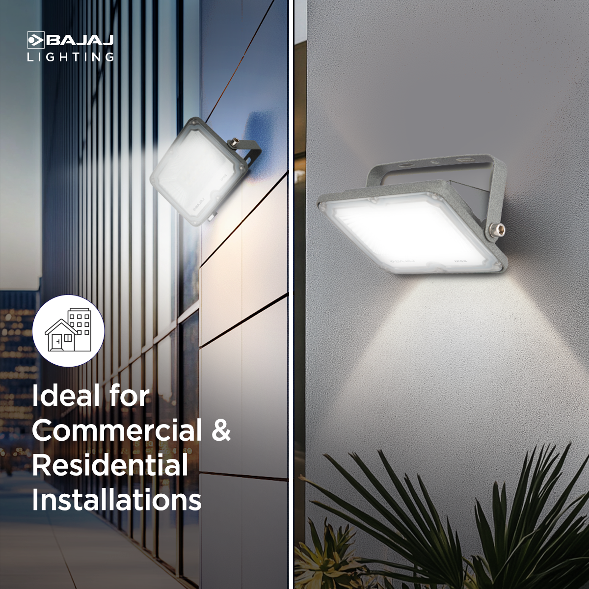 BAJAJ ROBUSTA FLOOD LIGHT AUTO COLOR