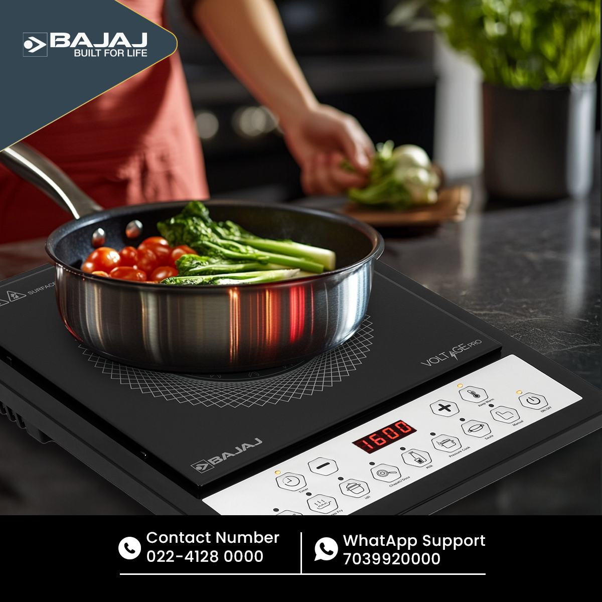 Bajaj 160TS Neo 1600W Induction Stove