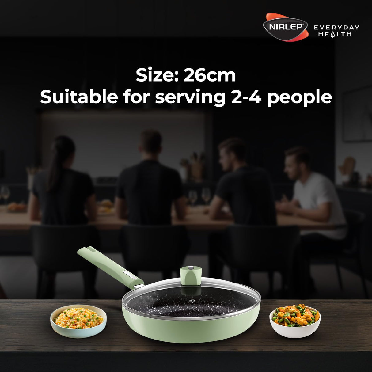 Nutrihealth Pro Non Stick Aluminium Fry Pan