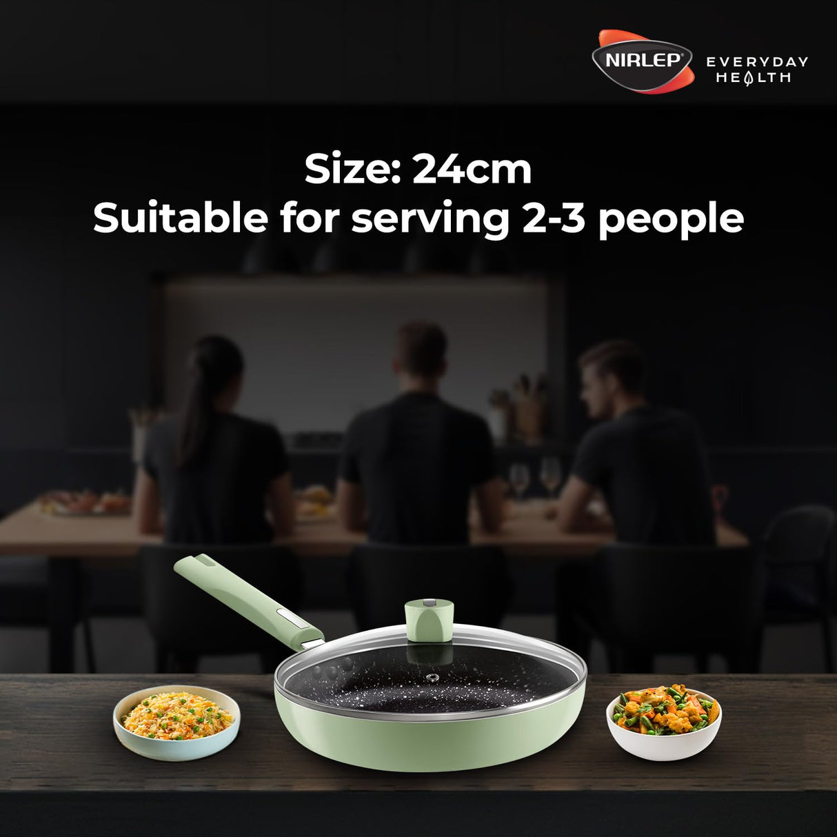 Nutrihealth Pro Non Stick Aluminium Fry Pan