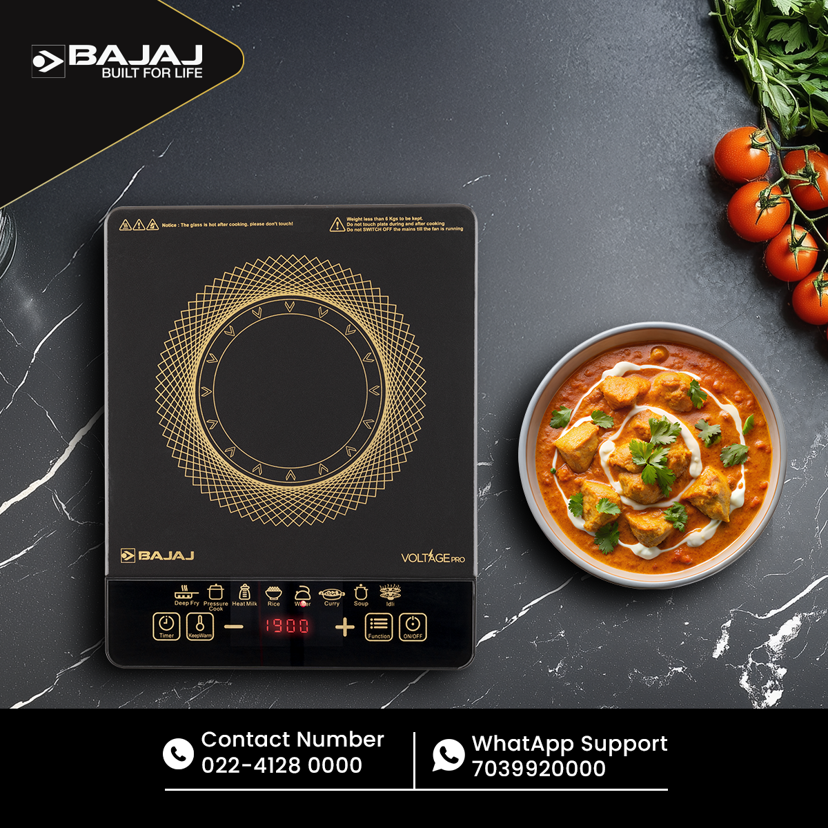 Bajaj ICX 190FS 1900W Induction Stove
