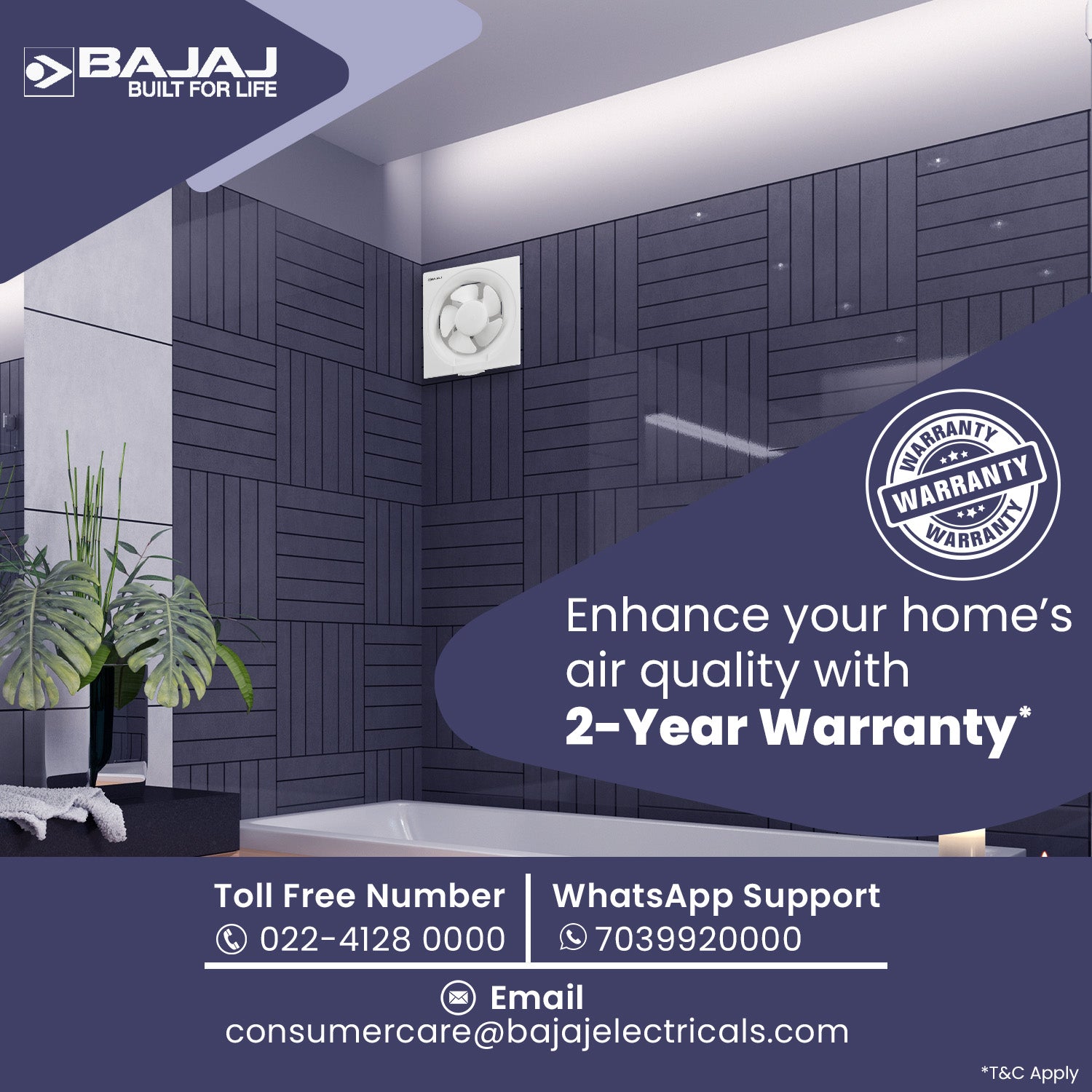 AirOut 150 mm Domestic Exhaust Fan