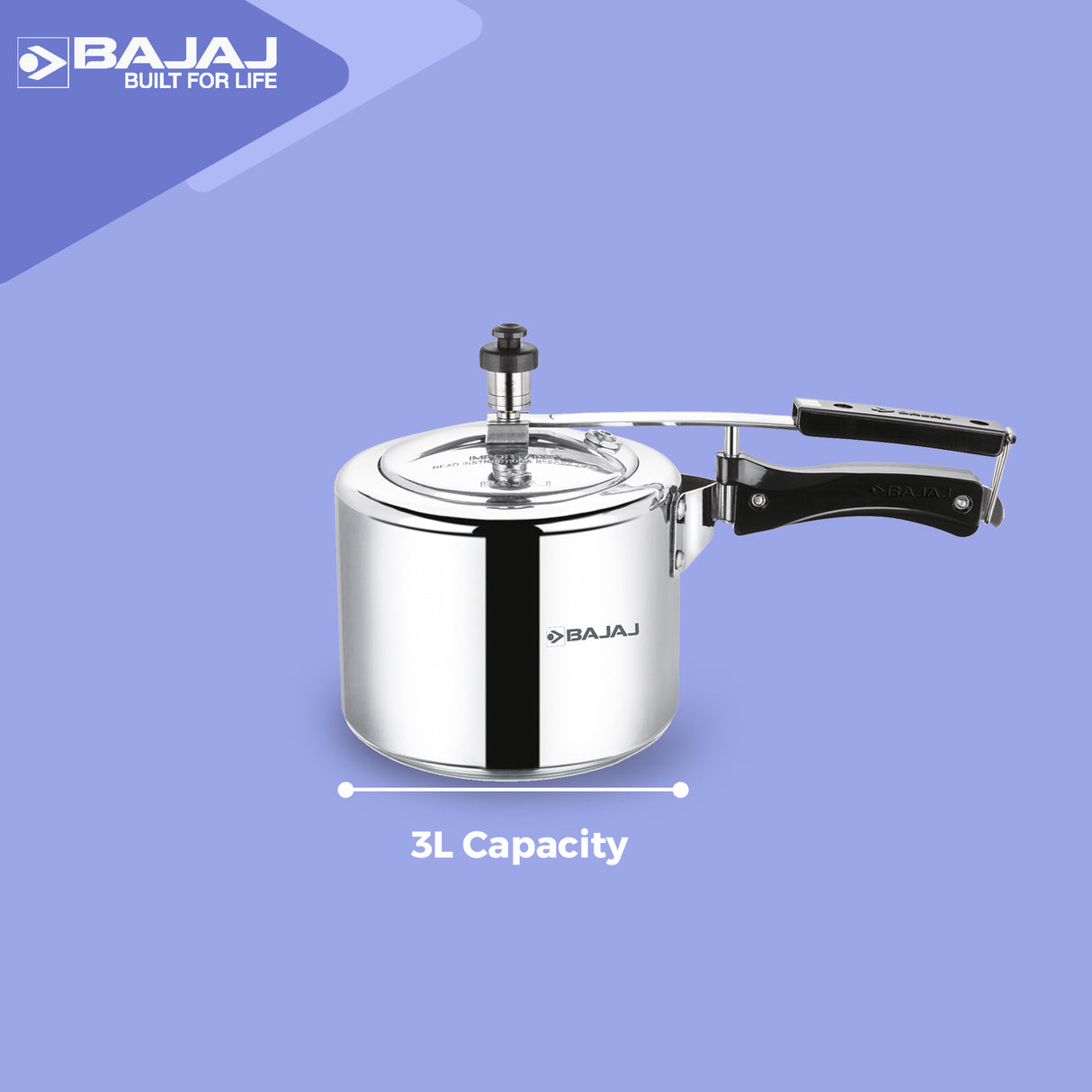 New Shakti Inner Lid Aluminium Pressure Cooker