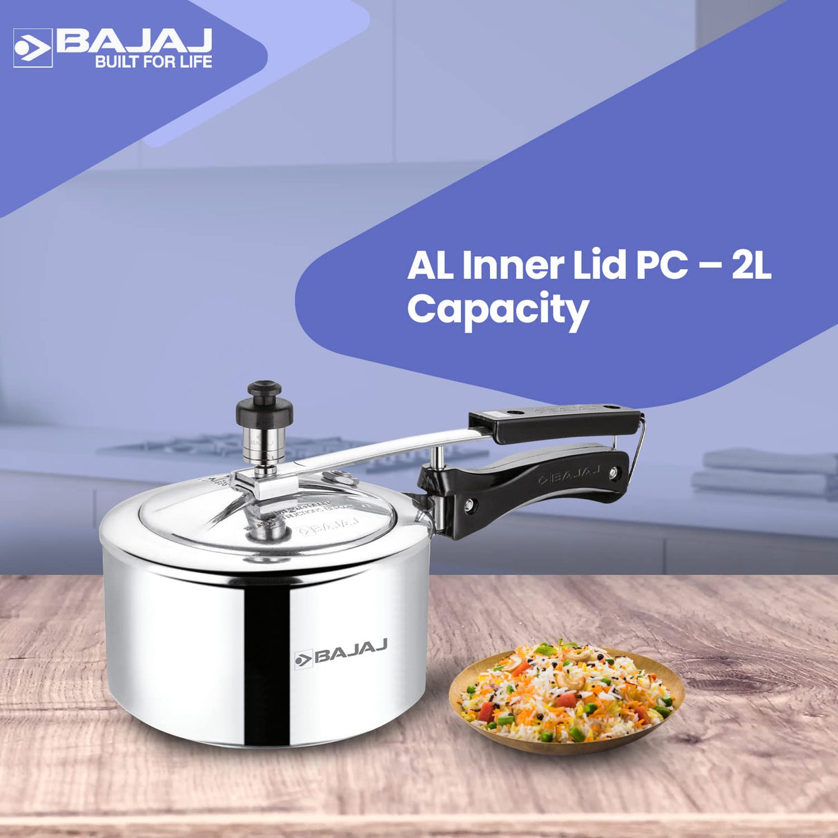 New Shakti Inner Lid Aluminium Pressure Cooker