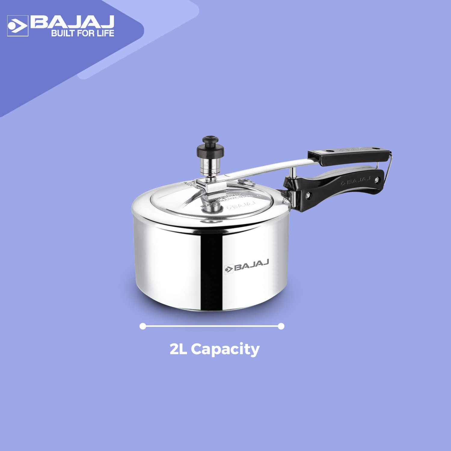 New Shakti Inner Lid Aluminium Pressure Cooker