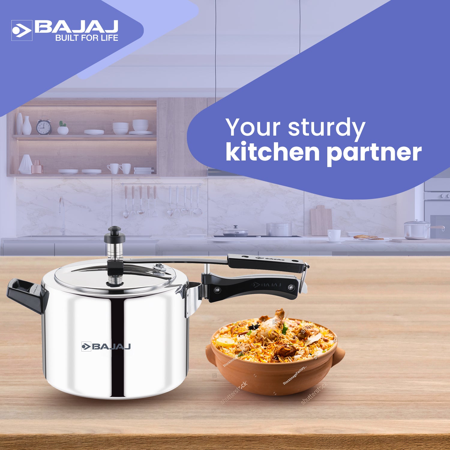 New Shakti Inner Lid Aluminium Pressure Cooker