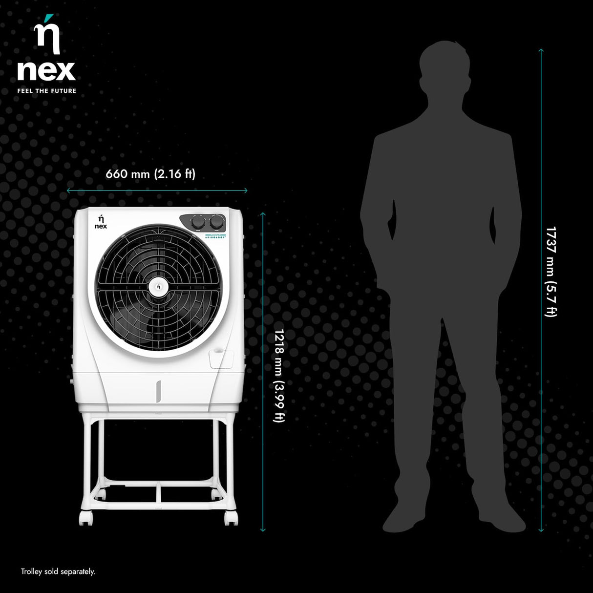 NEX DAC D1 55L DESERT COOLER