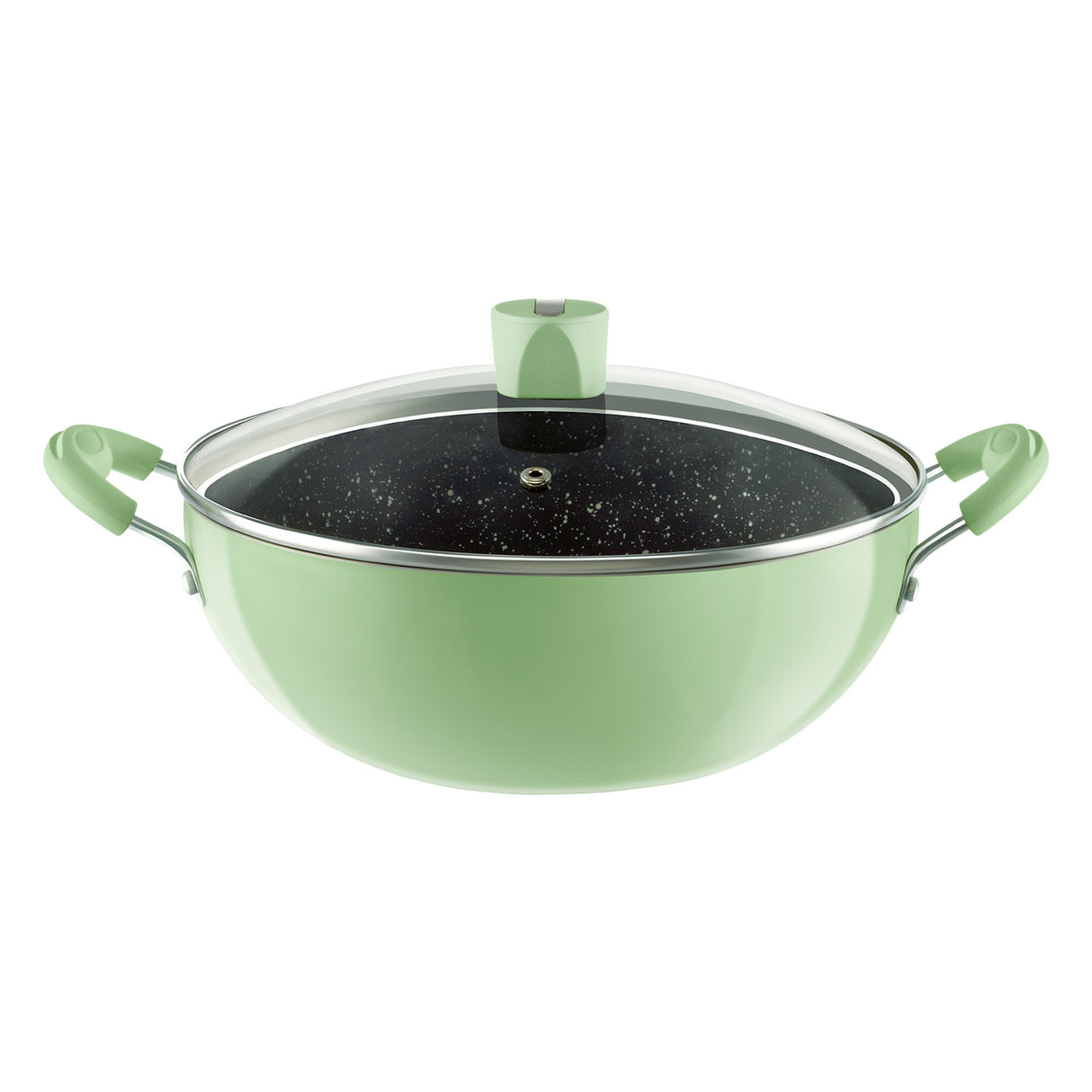 Nutrihealth Pro Non Stick Aluminium Induction Deep Kadhai