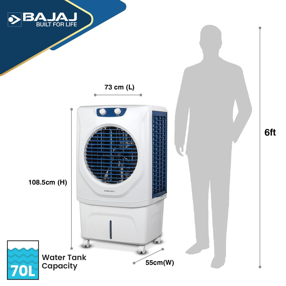 Bajaj Shield Series Velar 70