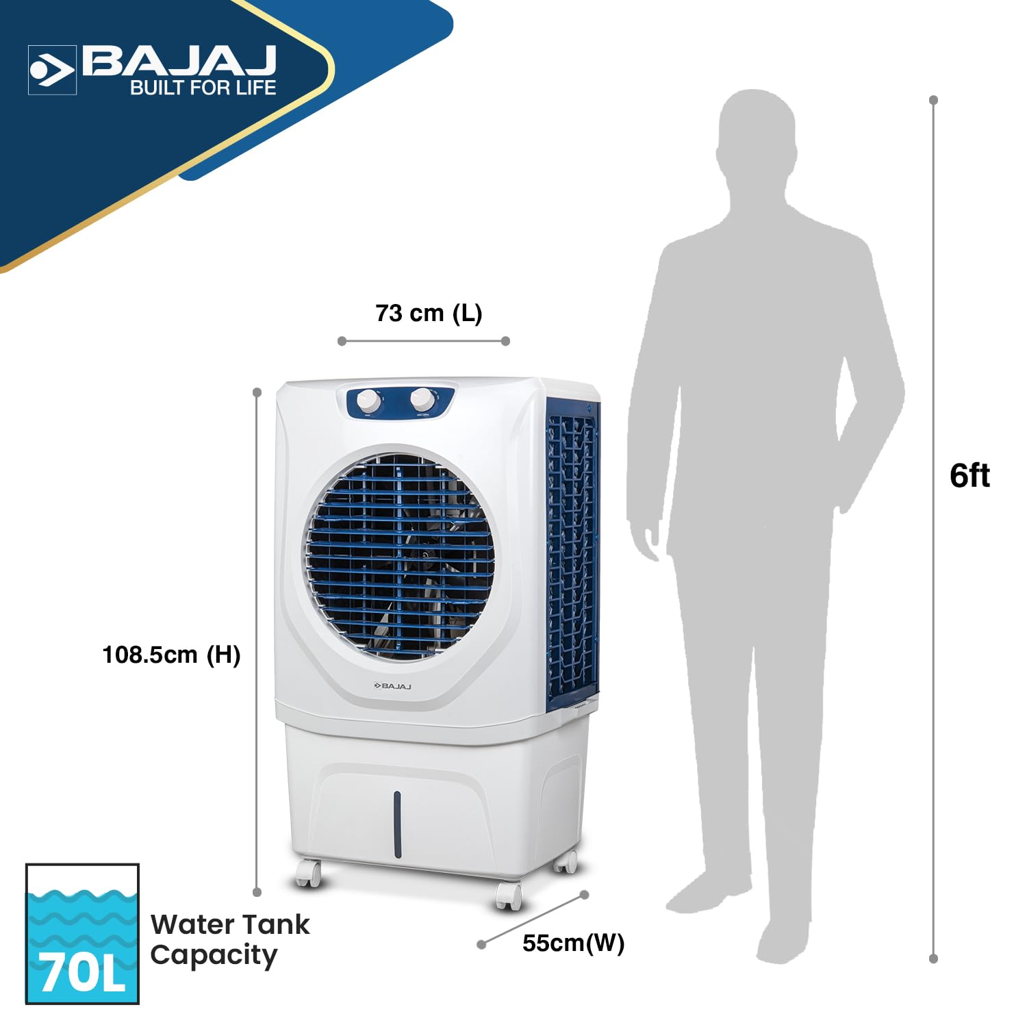 Bajaj Shield Series Velar 70