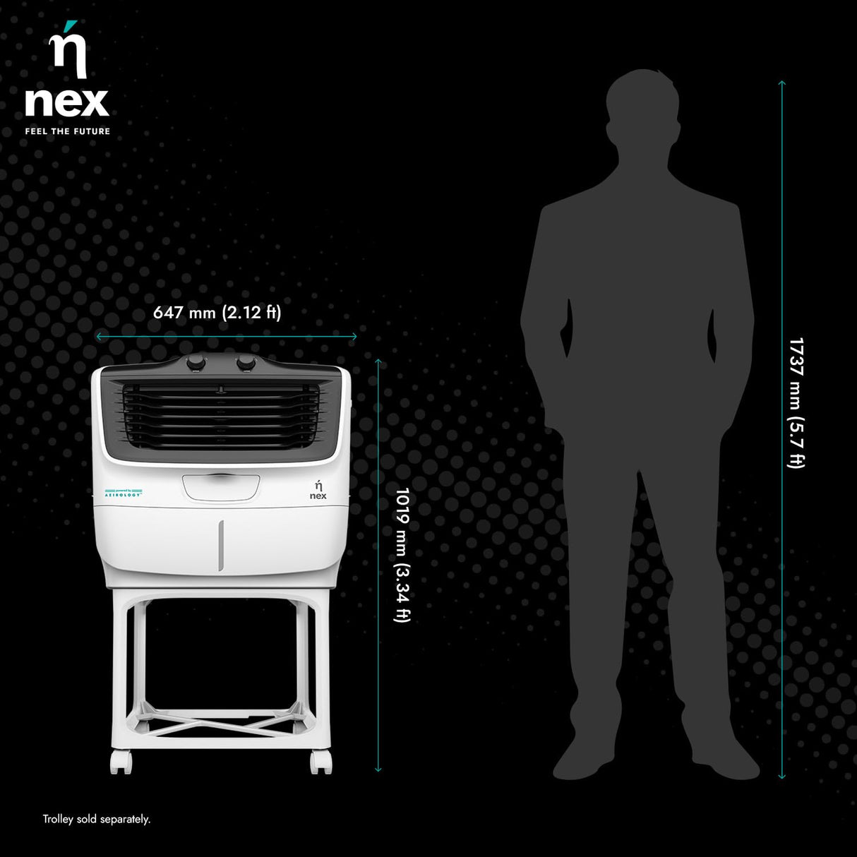 NEX WAC W1 54L WINDOW COOLER