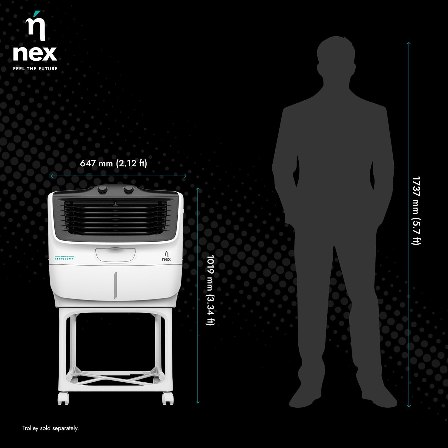NEX WAC W1 54L WINDOW COOLER