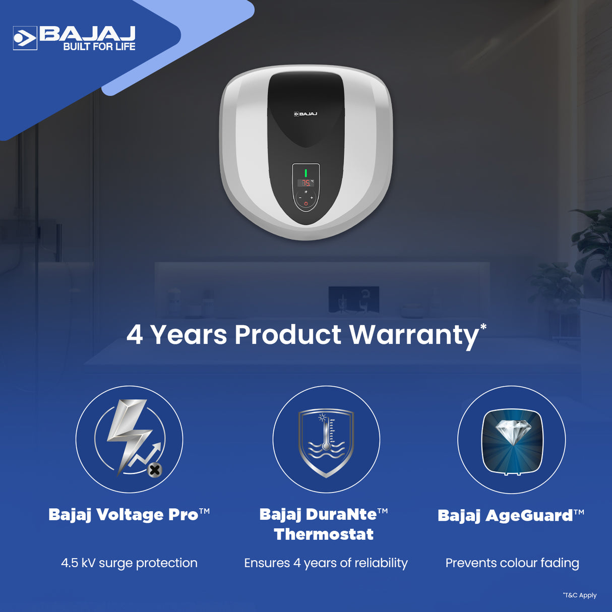 Bajaj Eternal Series Pentacle Digi